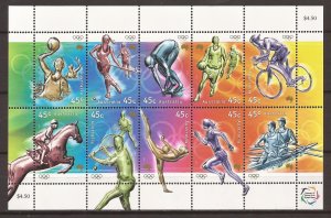2000 Australia - Sc1862 - MNH VF - Mini-Sheet - Olympics Sports