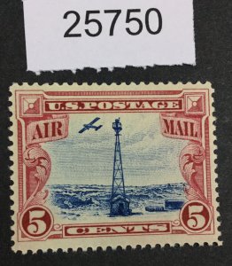 US STAMPS #C11 MINT OG H LOT #25750