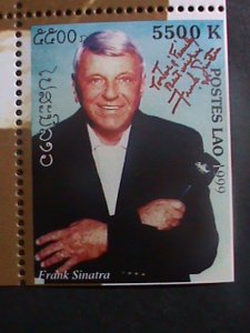 ​LAOS-1999: FAMOUS MOVIE STAR-FRANK SINATRA MNH S/S SHEET VERY FINE