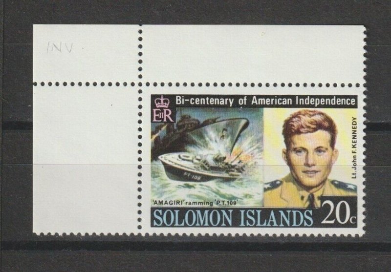 SOLOMON ISLANDS 1976 SG 322w MNH Cat £20
