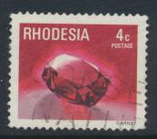 Rhodesia   SG 557 SC# 395  Used Gemstones Garnet  see details 