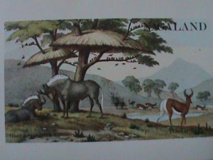 ​NAGALAND- PROTECTING ANIMALS IMPERF MNH S/S-VF EST.VALUE $6-50% OFF PROMOTING