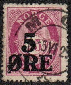 Norway Sc #99 Used