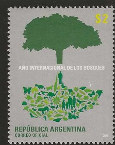 Argentina 2011, Scott 2605, International Year of Forests