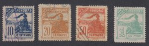 Honduras - 1898 - SC 107-10 -Used/MH - High values