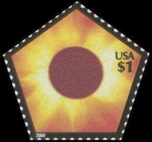 2000 $1 Exploring The Solar System, Sun & Corona Single Scott 3410a Mint VF NH