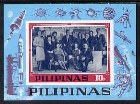 Philippines 1968 Kennedy Family 10p m/sheet (unissued) un...