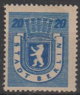 Mi: 6 Awaz   MNH  1945  SBZ Schulz bpp  Cat € 170