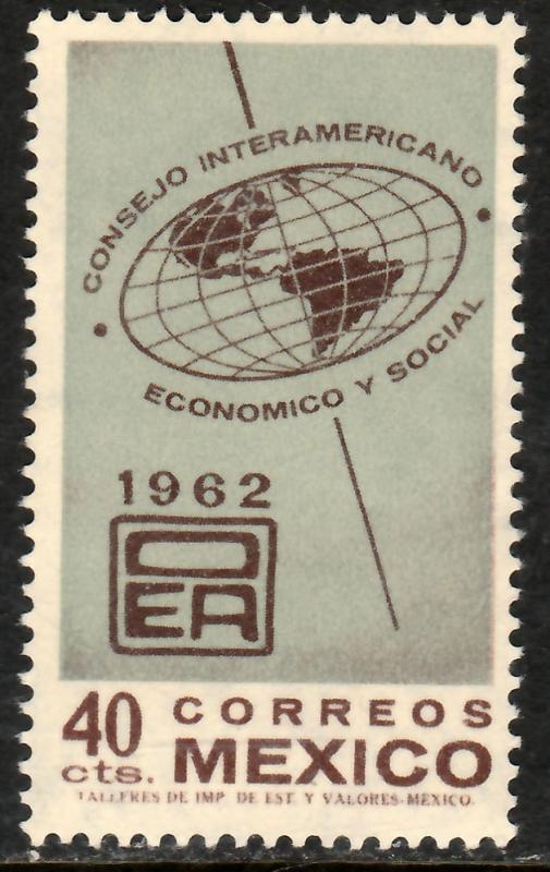 MEXICO 926, Interamerican. Economic & Soc Council Mint, NH