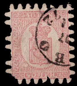 Finland Scott 10 Used with several short perforations.