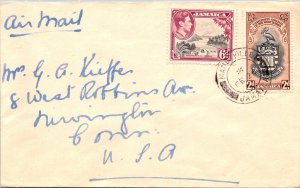 Jamaica 1930s? - Airmail - Mandeville - F66940