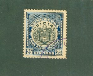 VENEZUELA O26 USED BIN $0.50