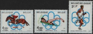 BELGIUM B938-40 MNH F/VF SET OF 3