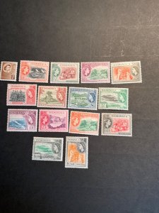 Stamps Dominica Scott #142-56 hinged