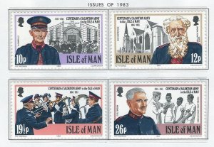 Isle of Man    MNH sc  240-245