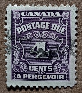 Canada #J17 4c Postage Due USED (1935)