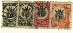 Tanganyika #11-1, 14-5 used Giraffe