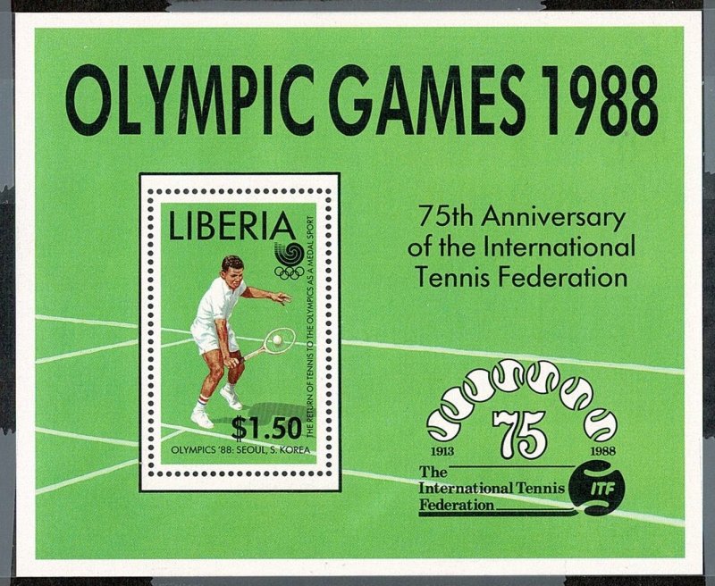 Liberia #1096 MNH Olympics SS