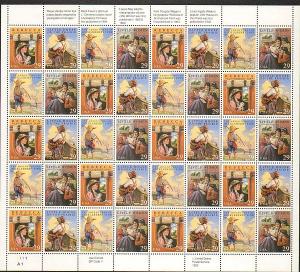 US #2785-88 Mint Sheet Classic Books 