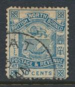 North Borneo  SG 44b dull blue   Used   please see scans & details