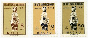 Macao Stamps # 368-70 MLH VF Scott Value $44.75