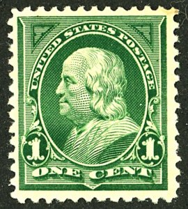 U.S. #279 MINT OG HR