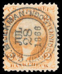 U.S. REV. FIRST ISSUE R6c  Used (ID # 119023)