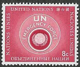 UN New York SC 52 - UN Emergency Force - MNH - 1957