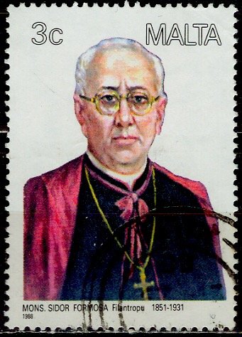 Malta; 1988: Sc. # 711; O/Used Single Stamp