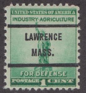 899 MNH Statue of Liberty Lawrence Mass precancel