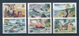 [116843] Pitcairn Islands 1990 Ships mutineers reach Pitcairn  MNH