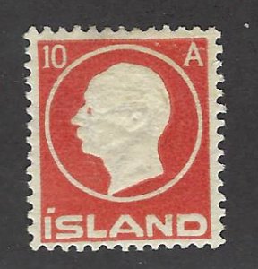 Iceland SC#93 Mint VF SCV$35.00...Fill a spot!