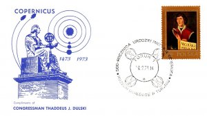 Poland, Worldwide First Day Cover, Space