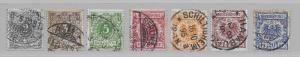 Germany 45-51 Eagle set Used