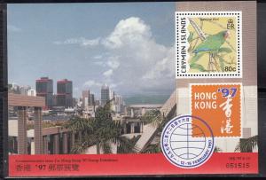 CAYMAN ISLANDS # 728a Mint NH - Hong Kong '97