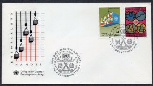 United Nations 1983 - Wien - Trade and Development - FDC