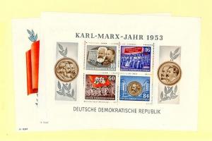 German Democratic Republic Scott 144a-146a NH    [ID#427785]