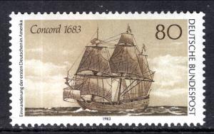 Germany 1397 Sailing Ship MNH VF