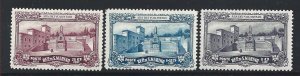 1927 SAN MARINO, Ara dei Volontari - # 134/136 - 3 values - MH*