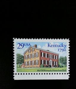 1992 29c My Old Kentucky Home State Park Scott 2636 Mint F/VF NH