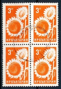 Bulgaria #1416 Block of 4 CTO