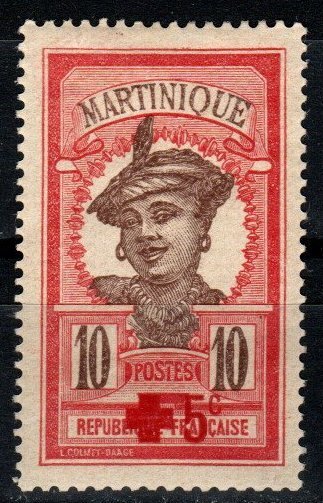 Martinique  #B1 F-VF Unused CV $2.50 (X6178)