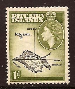 Pitcairn  Islands  #  21  Mint