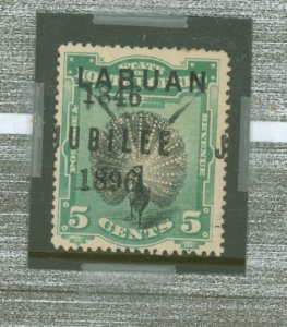 Labuan #69v Unused Single