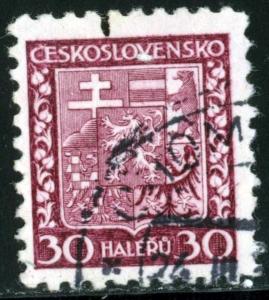 CZECHOSLOVAKIA - #156 - USED - 1929 - CZECH075AFF1