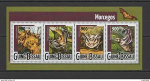 2015 Guinea-Bissau Fauna Bats 1Kb ** Stamps St970