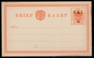 Orange Free State - 1900 VRI 1d Postcard Brief Kaart Mint