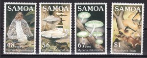 Samoa, Mushrooms MNH / 1985