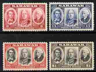 Sarawak 1946 Centenary issue perf set of 4 mounted mint S...