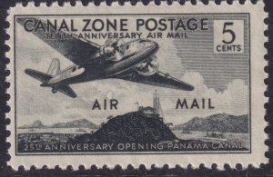 Sc# C15 U.S. Canal Zone 1939 airmail 5¢ MNH CV $3.75 Stk #2